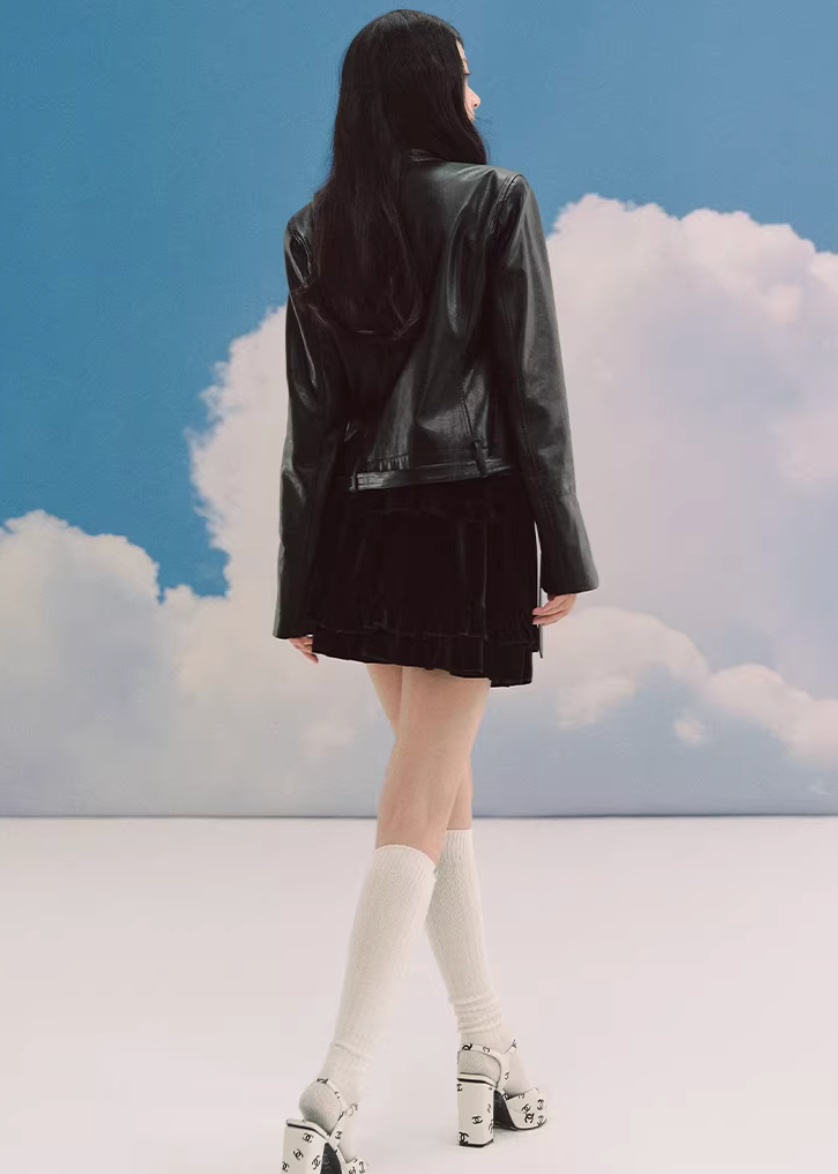 Pebble Muse Leather Jacket