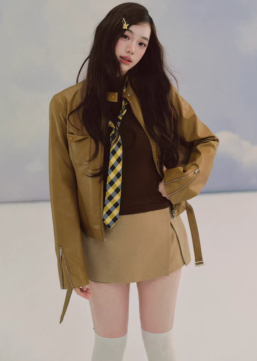 Pebble Muse Leather Jacket