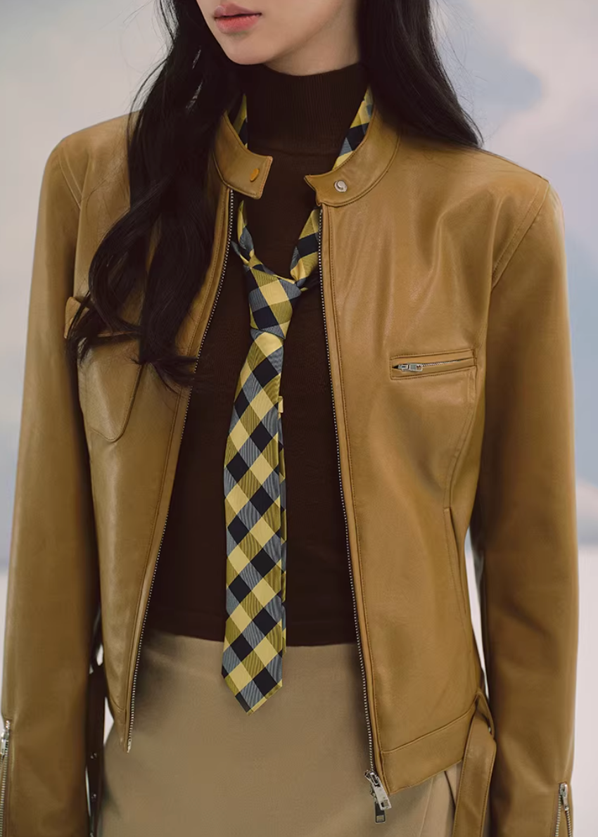 Pebble Muse Leather Jacket