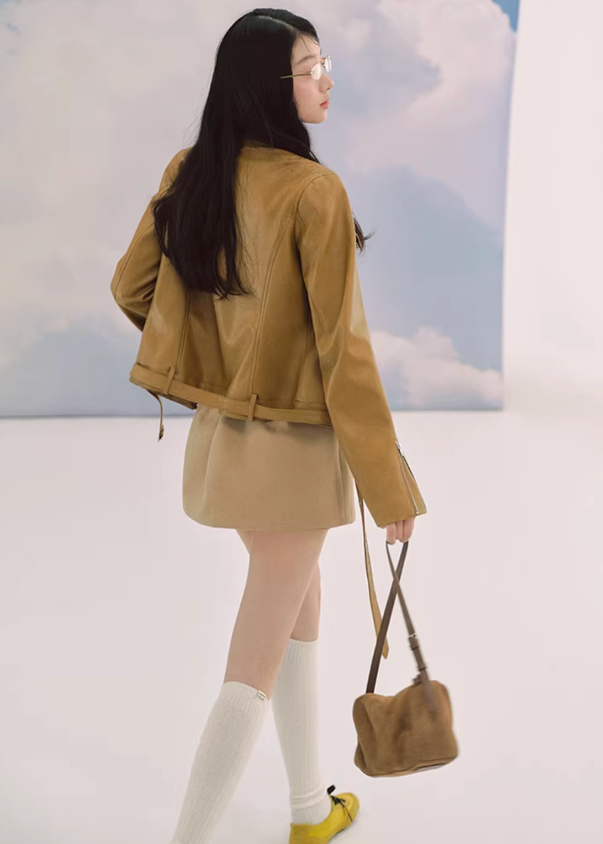 Pebble Muse Leather Jacket
