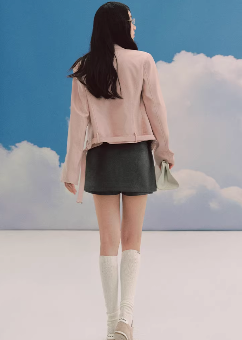 Pebble Muse Leather Jacket