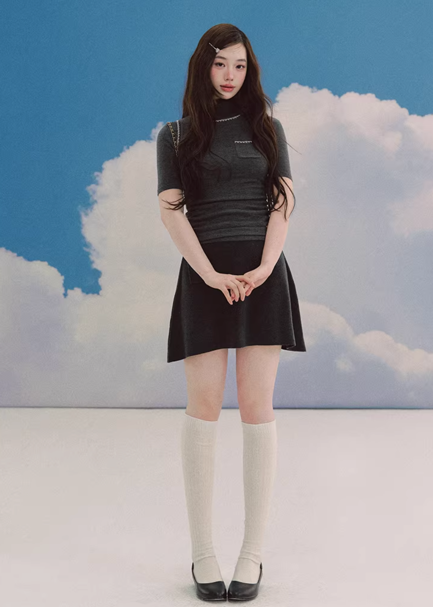 Hazel Layer Slim Knit Top
