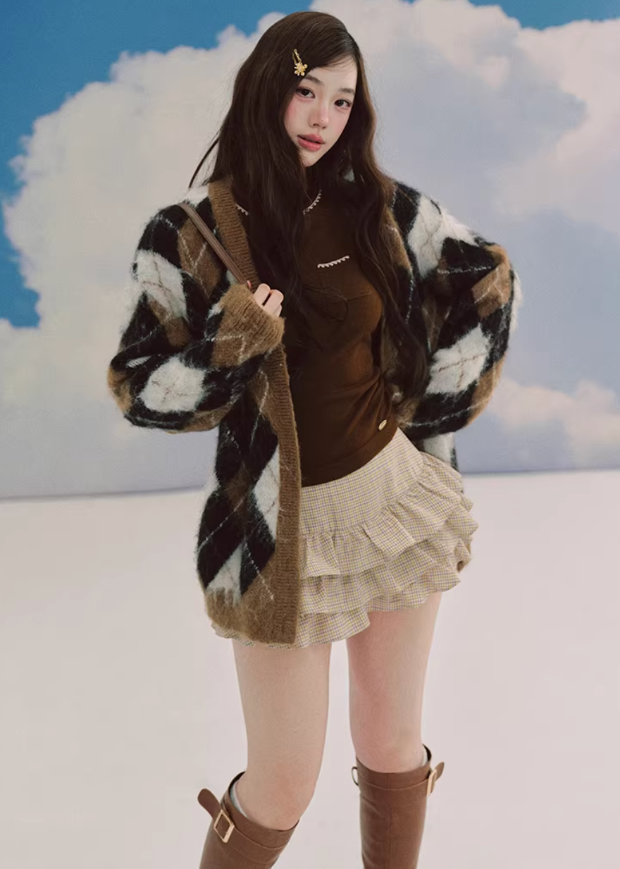 Hazel Layer Slim Knit Top