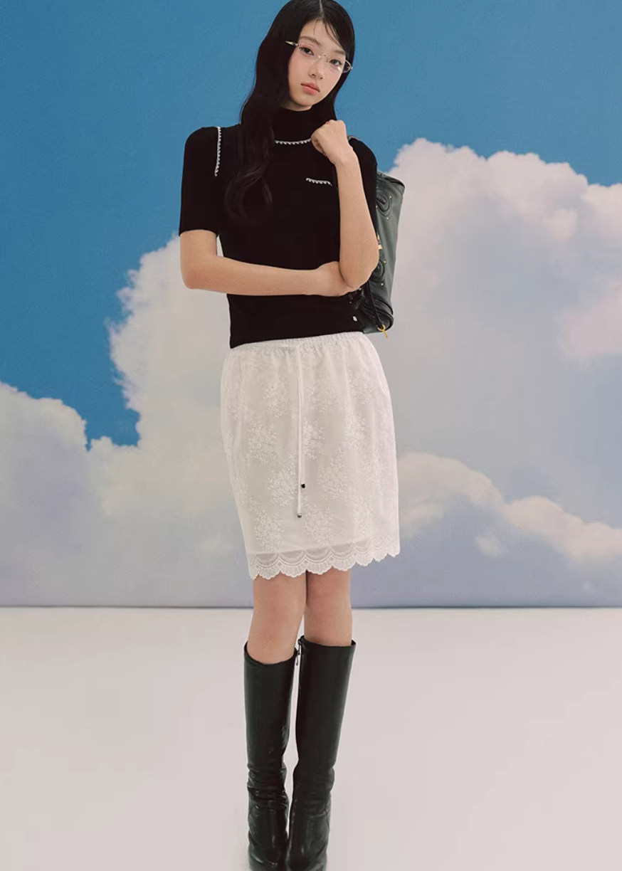 Hazel Layer Slim Knit Top