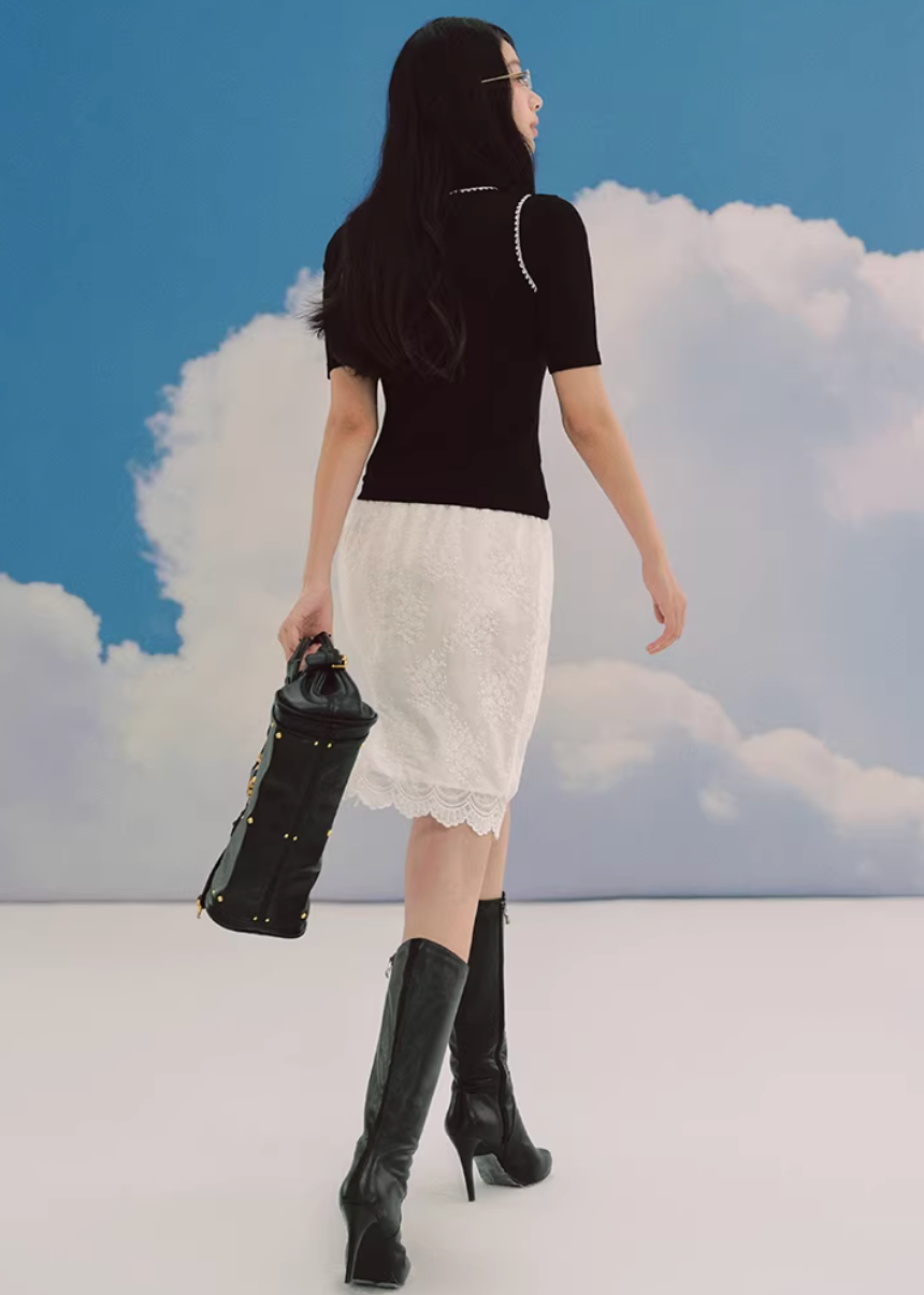 Hazel Layer Slim Knit Top