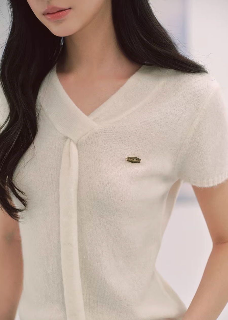 Ciel Ribbon Knit Top