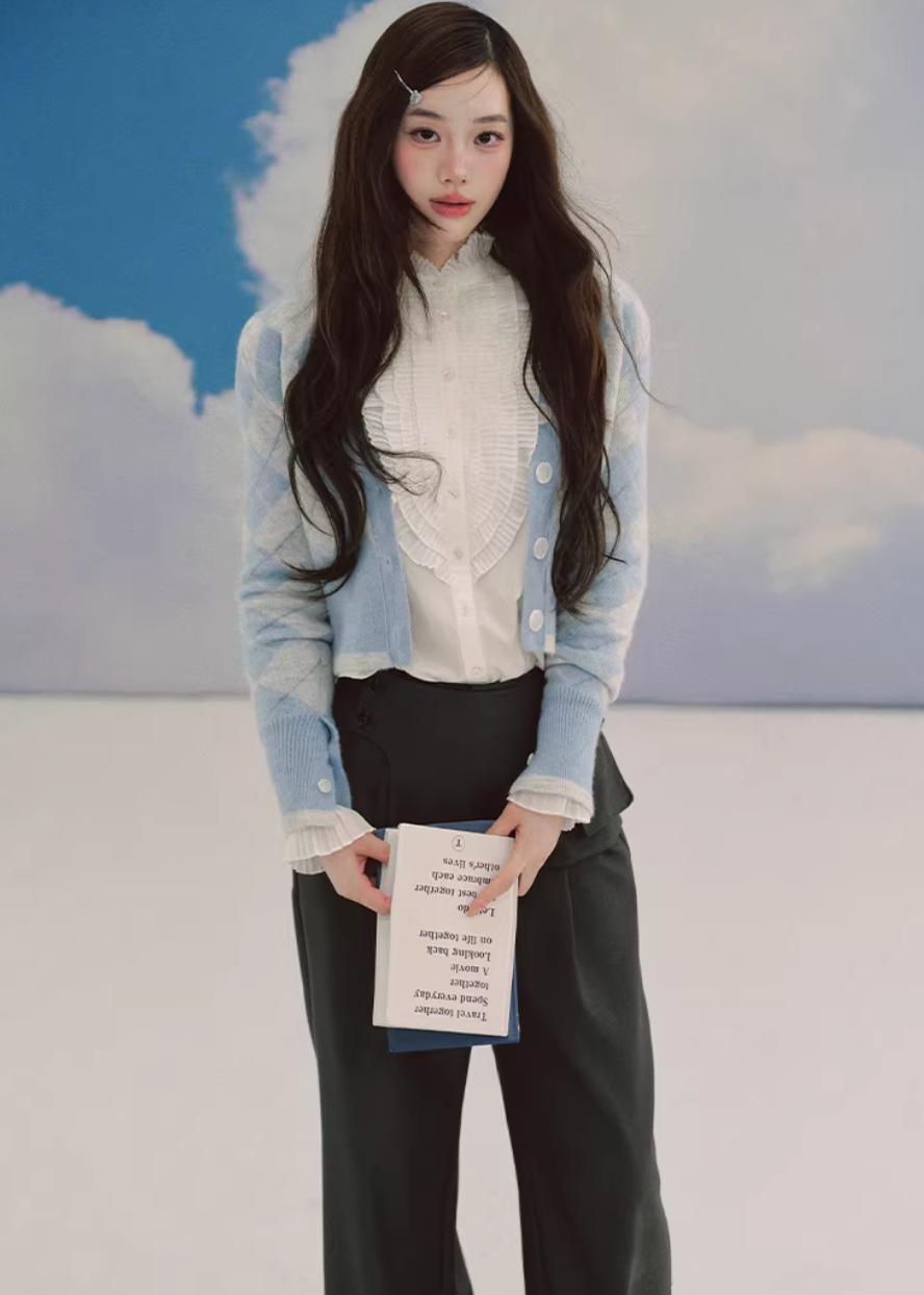 Modular Line Skirt-Pant Ensemble