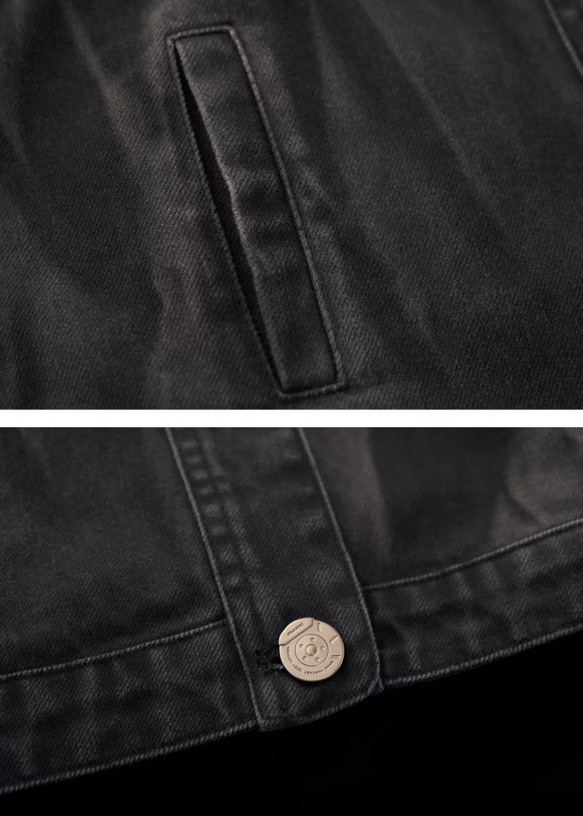 Washed Axis Denim Set