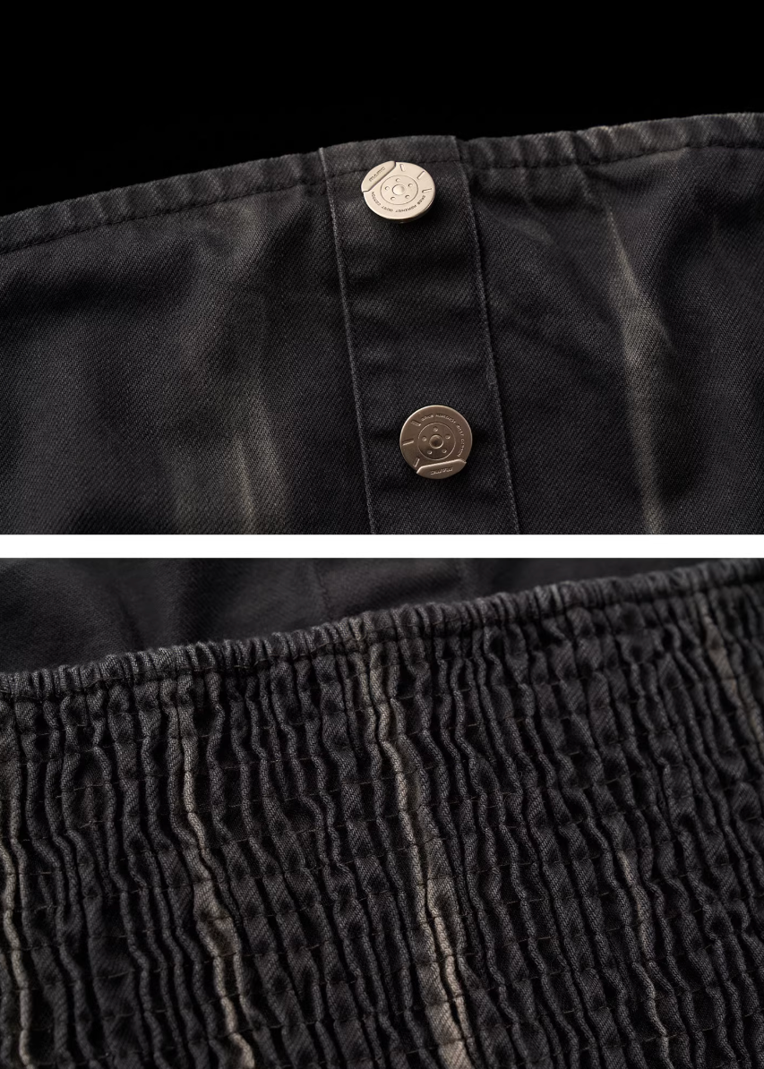 Washed Axis Denim Set