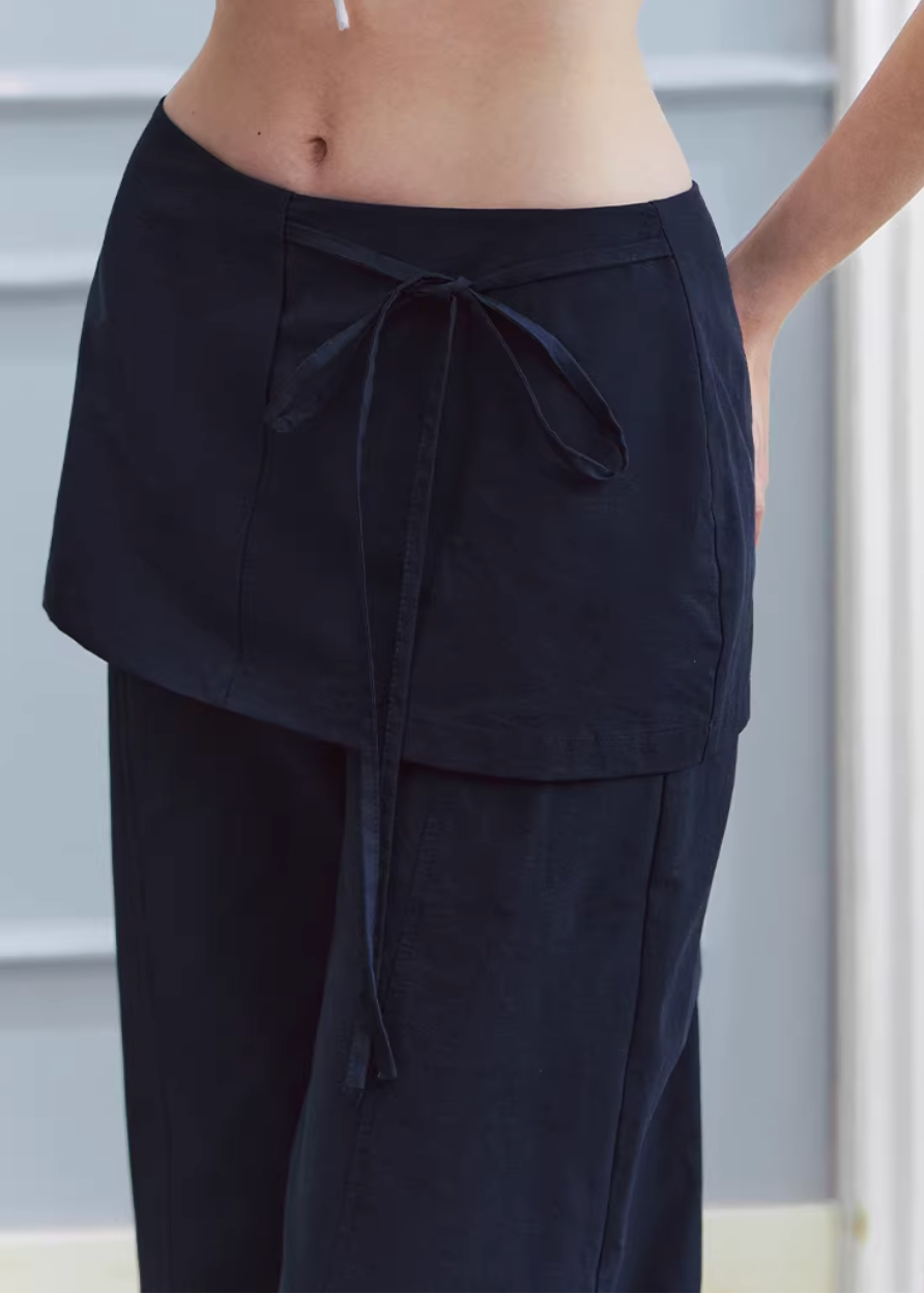 Layered Ease Culotte Pants
