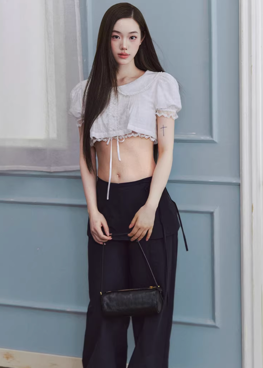 Layered Ease Culotte Pants