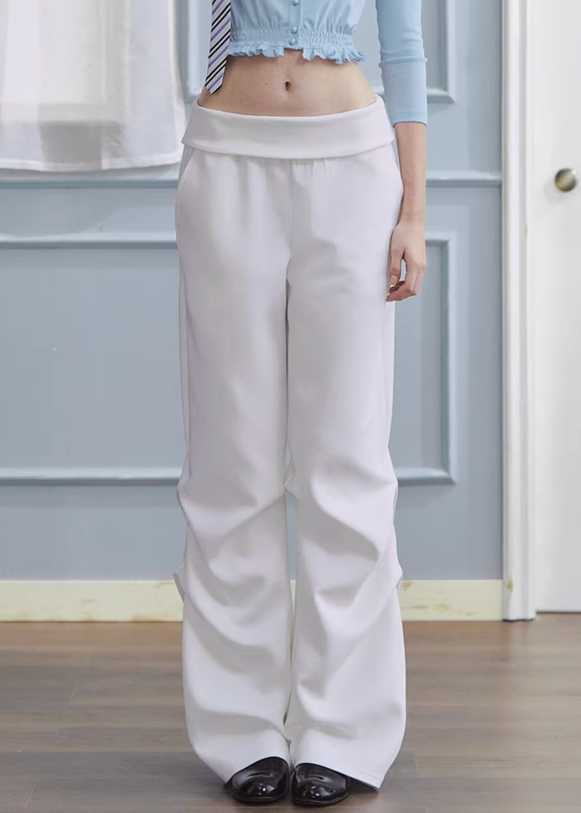 Ivory Ease Straight Slacks