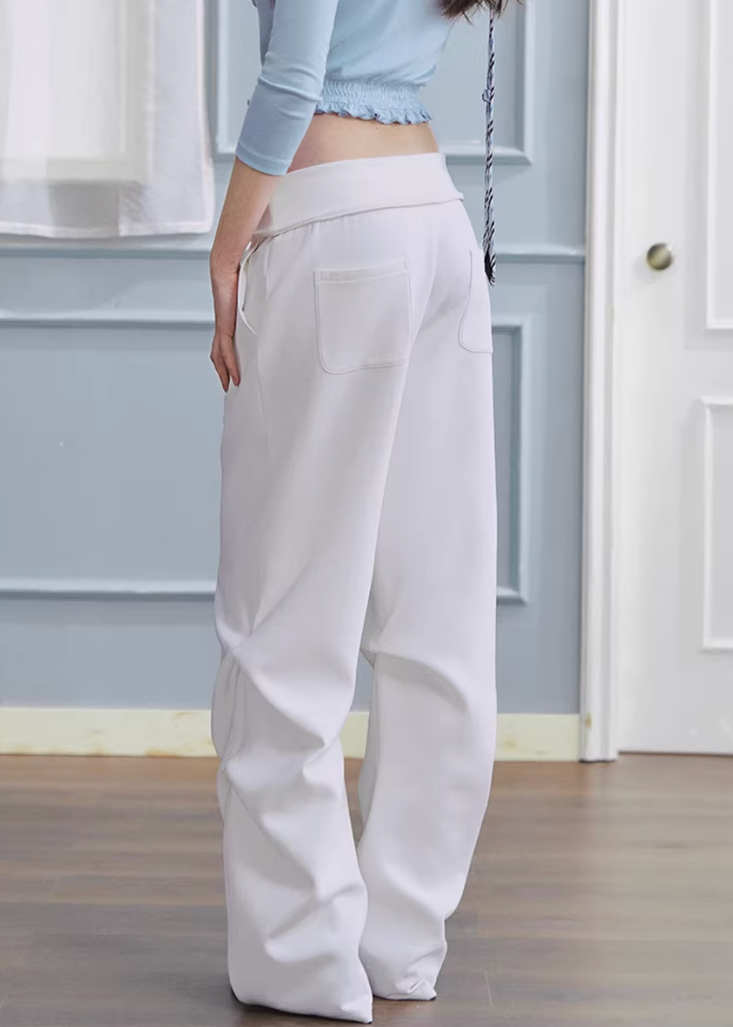 Ivory Ease Straight Slacks