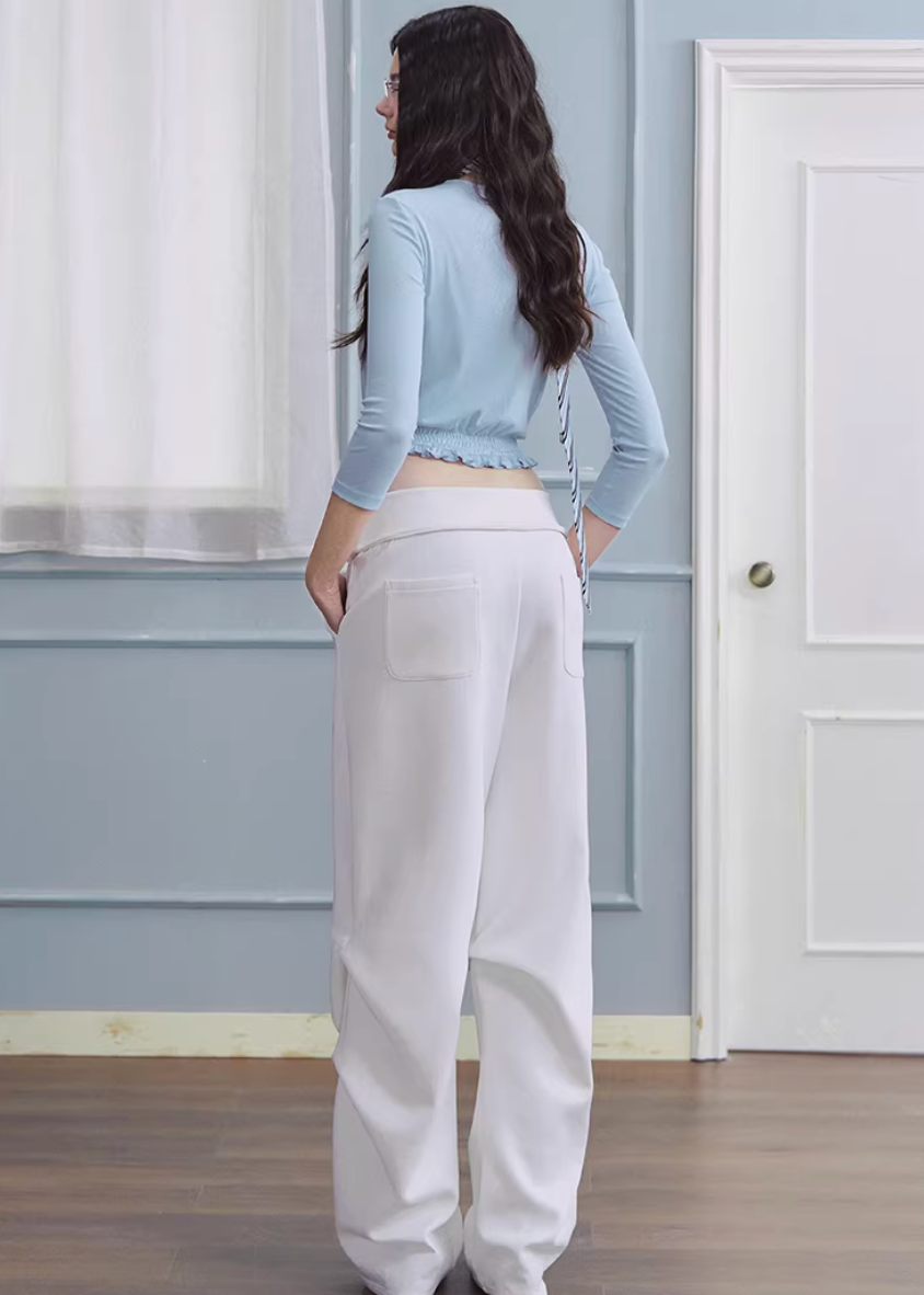 Ivory Ease Straight Slacks