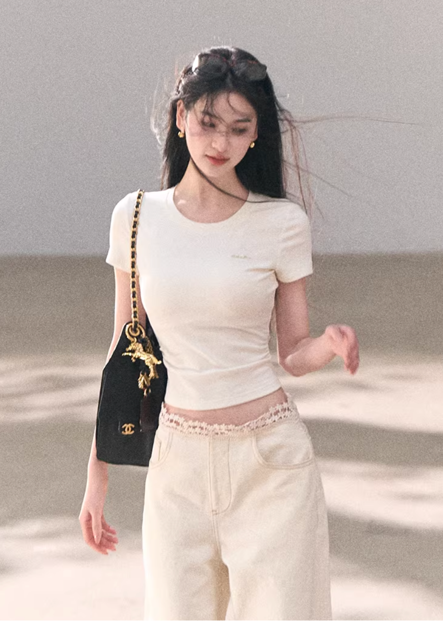 Calm Logo Slim Tee