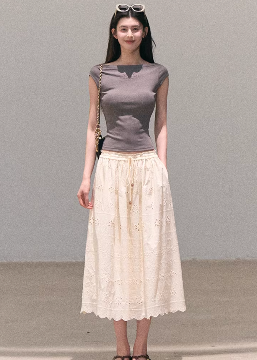 Soft Air One-Shoulder Tee