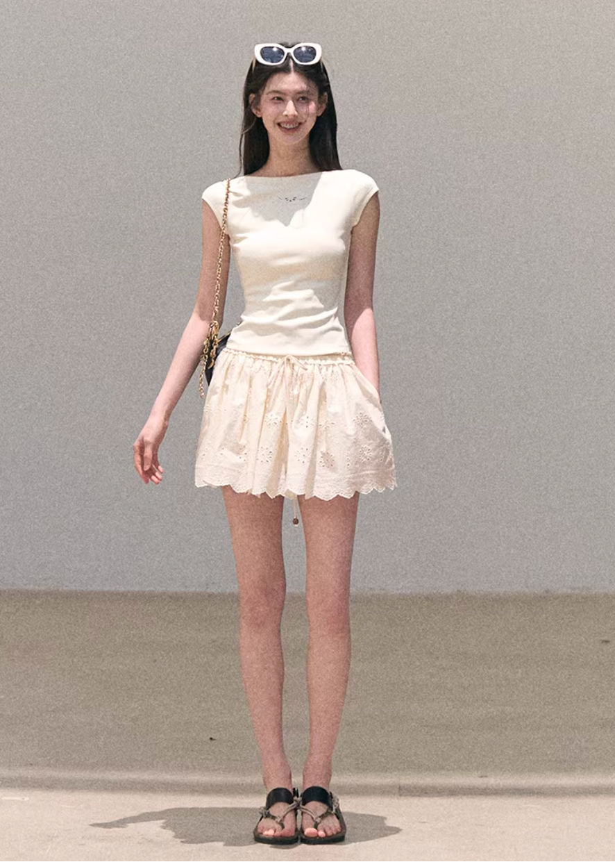 Soft Air One-Shoulder Tee