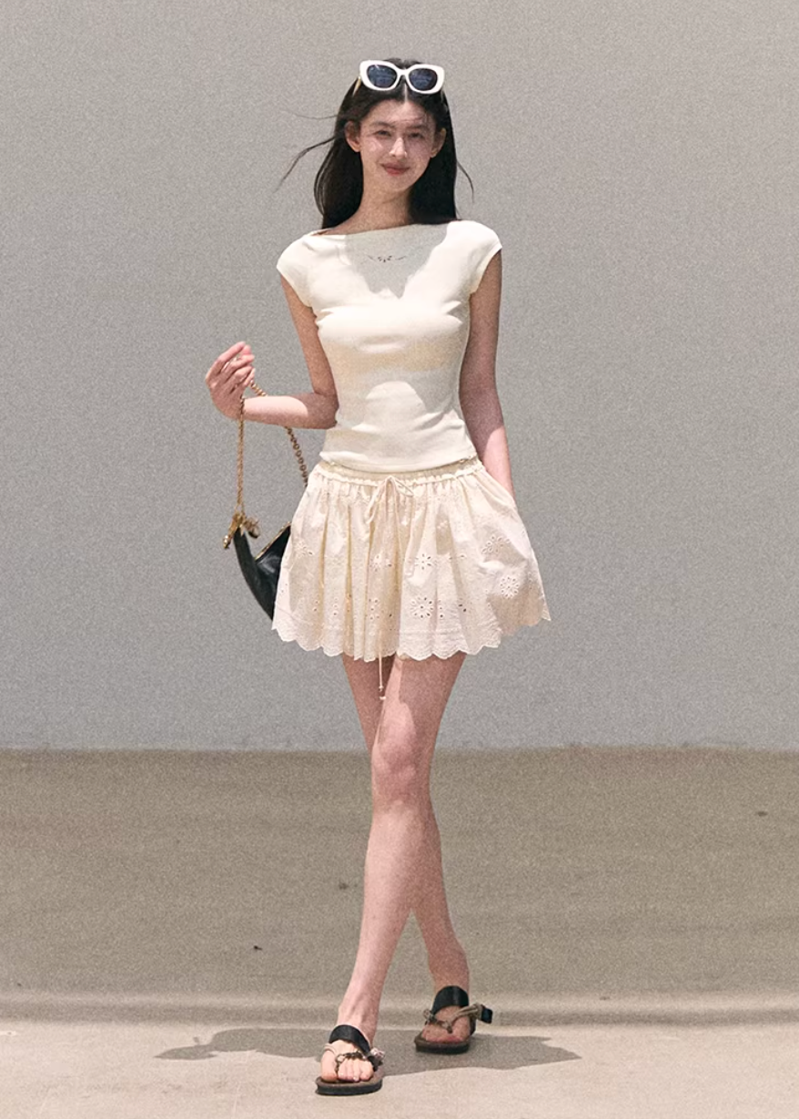 Soft Air One-Shoulder Tee