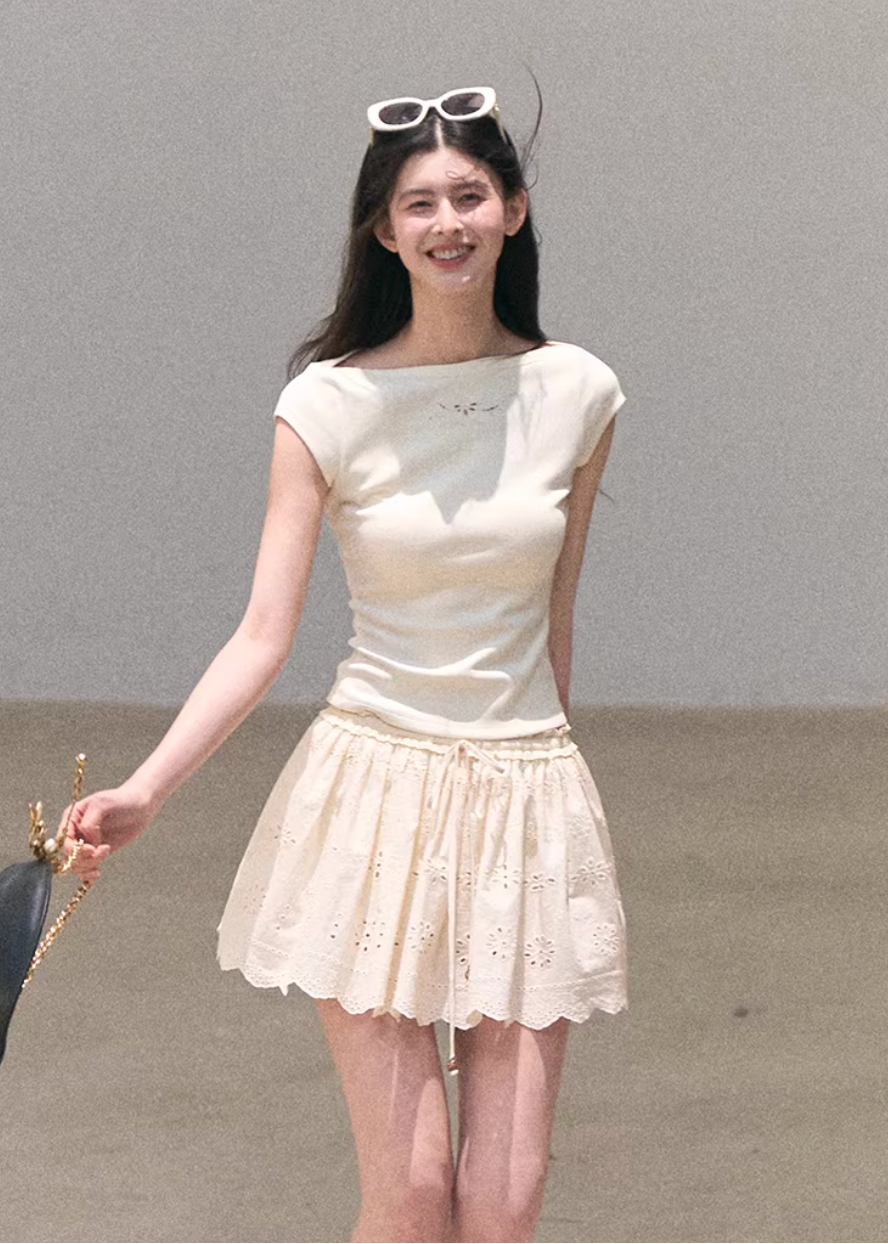 Soft Air One-Shoulder Tee