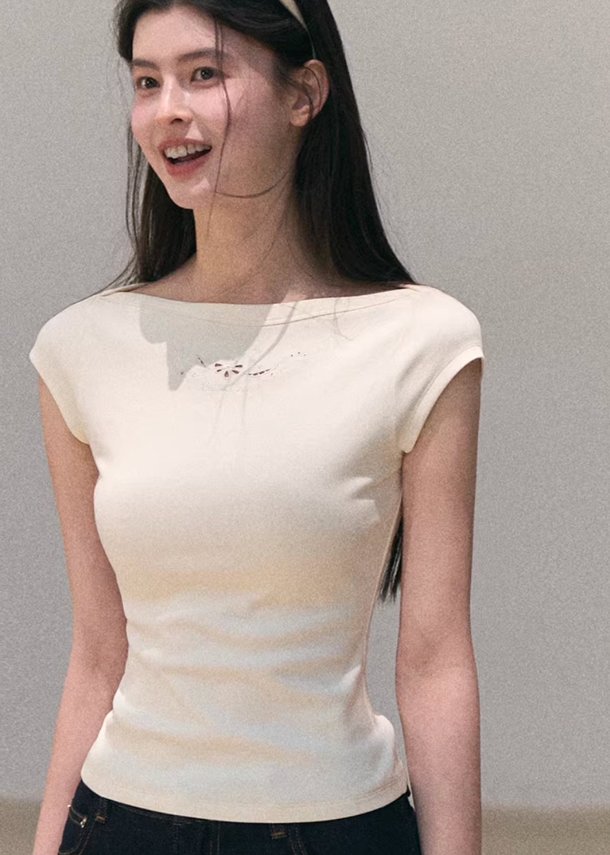 Soft Air One-Shoulder Tee
