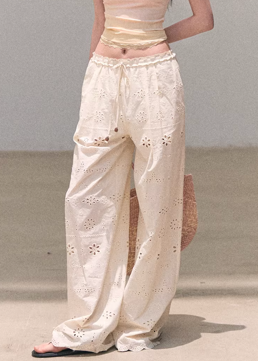 Stained Window Cotton Pants