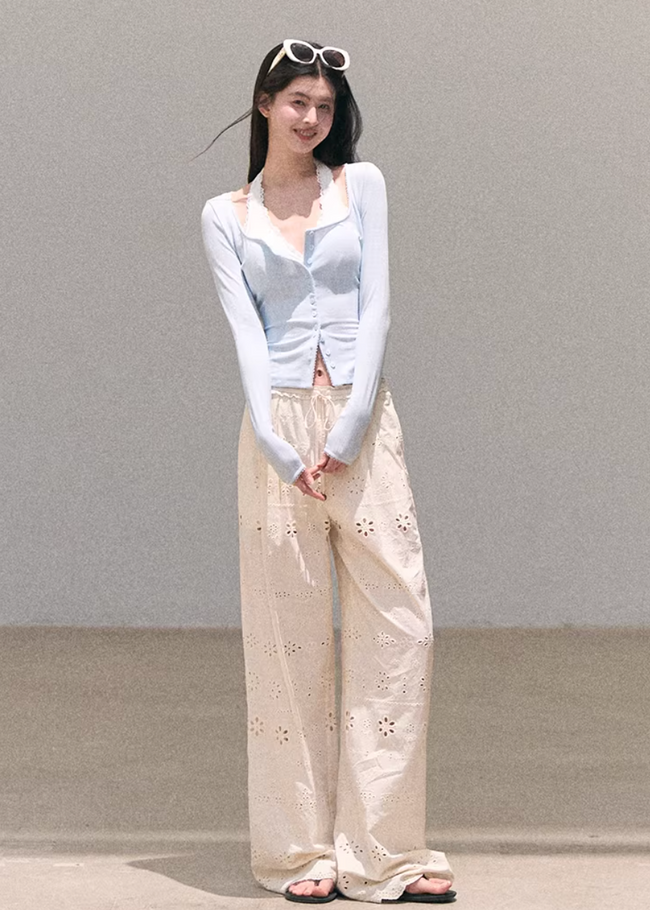 Stained Window Cotton Pants Main Image