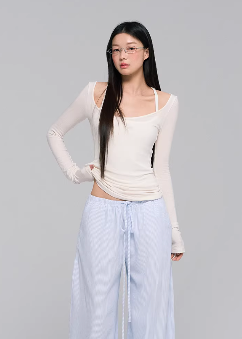 Soft Layer Striped Set