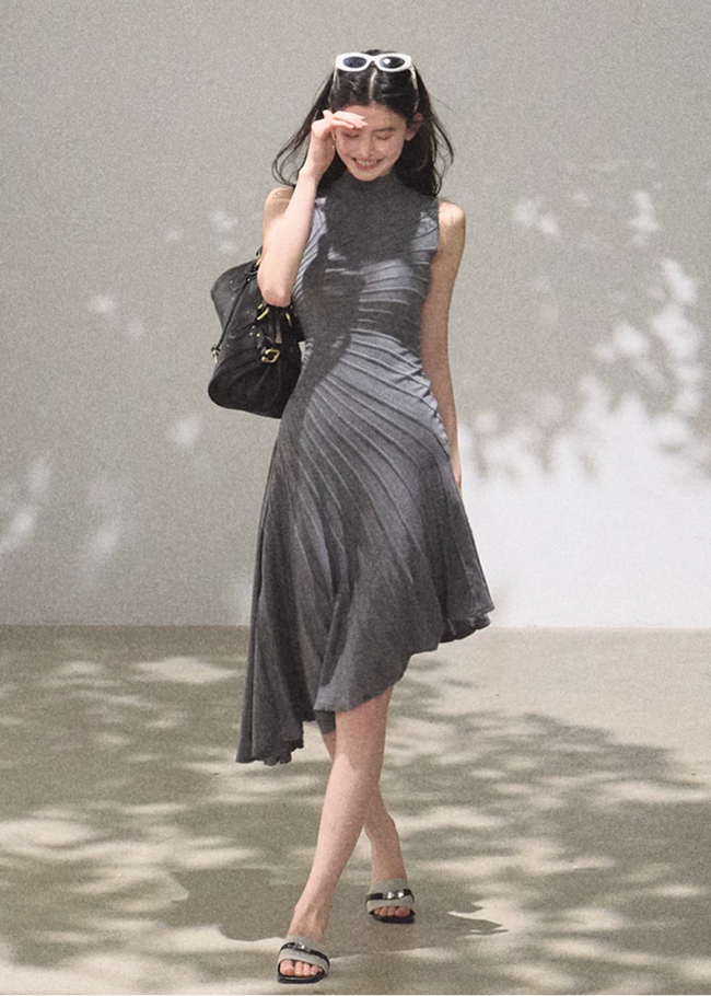 Her Poem Wool Dress Hover Image