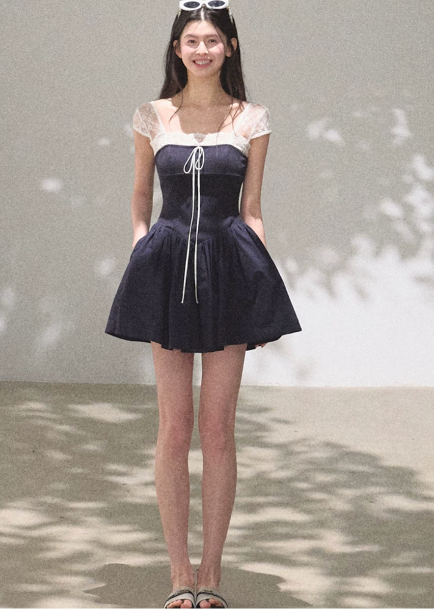 Seaside Lace Slip Dress