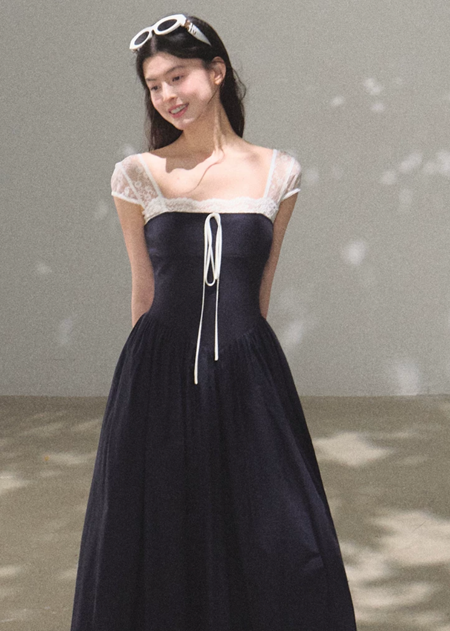 Seaside Lace Slip Dress