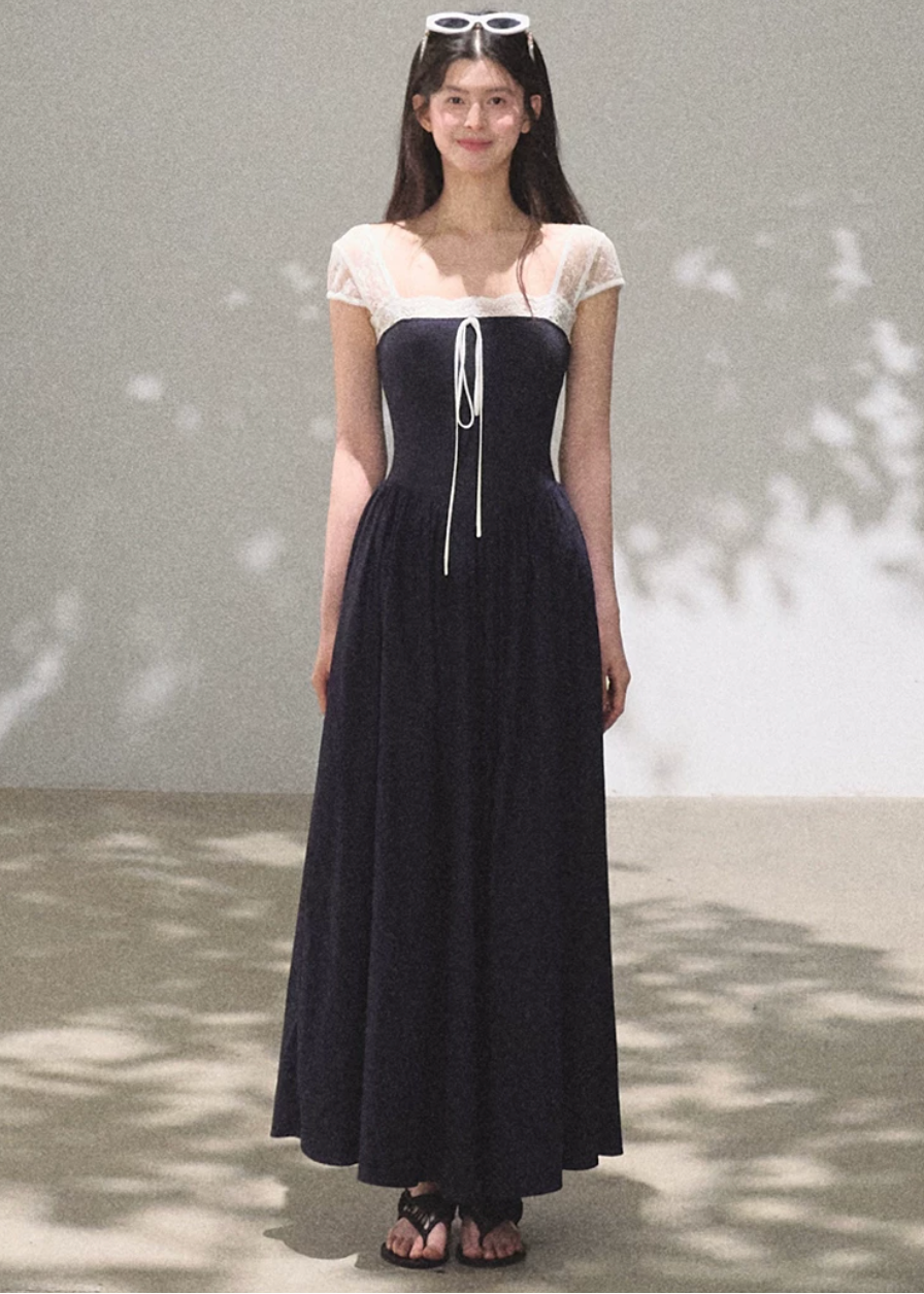 Seaside Lace Slip Dress