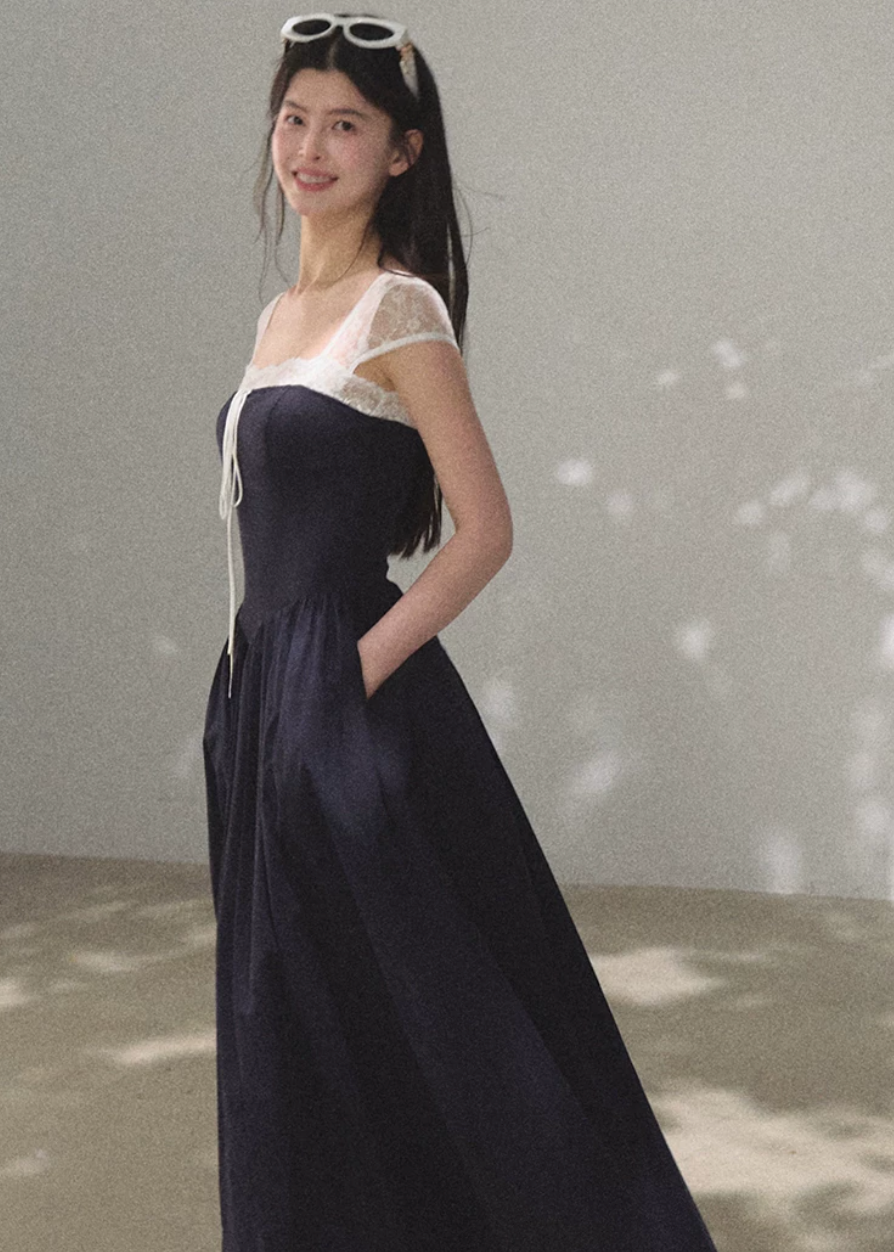 Seaside Lace Slip Dress