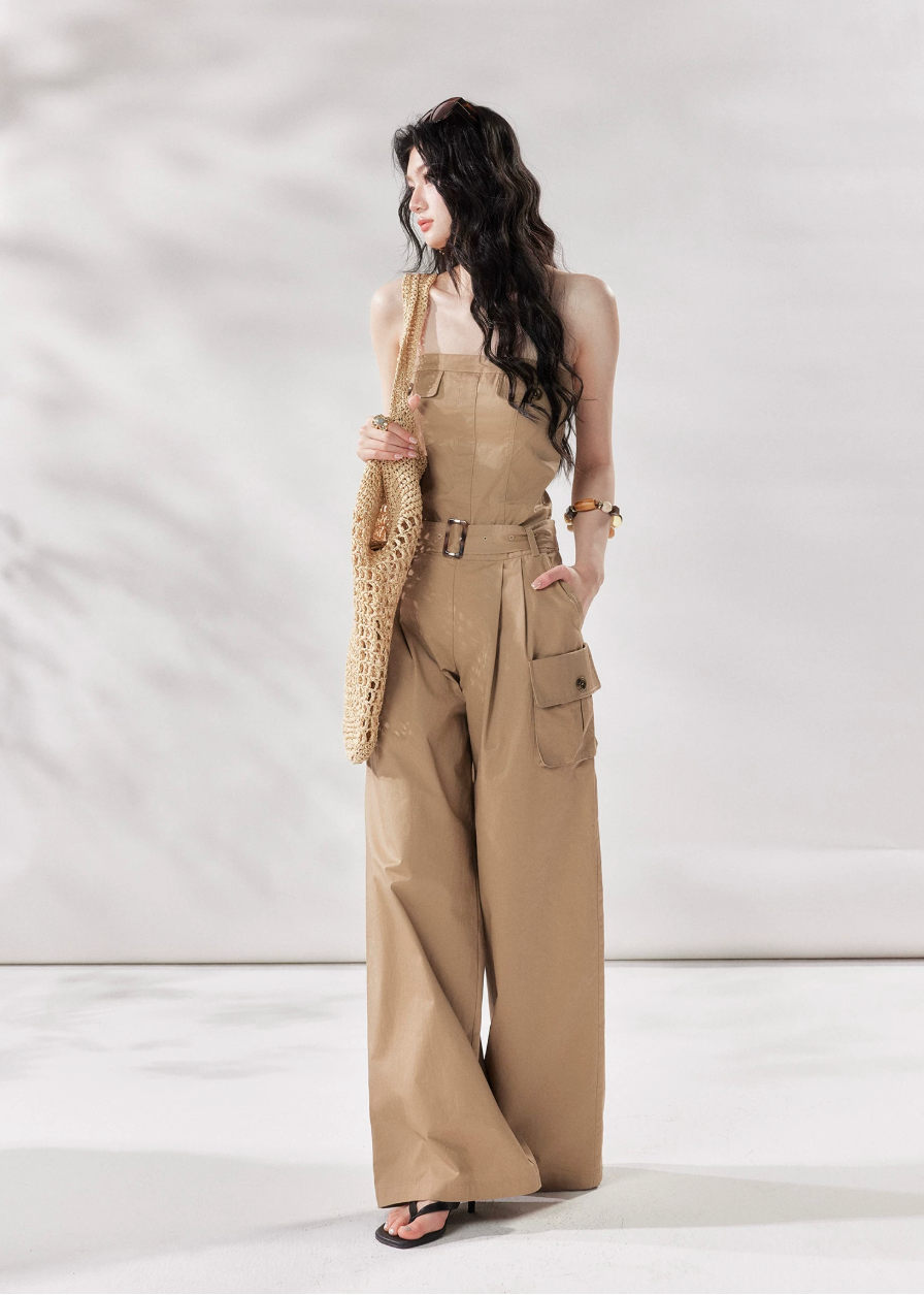 Desert Utility Bandeau Jumpsuit