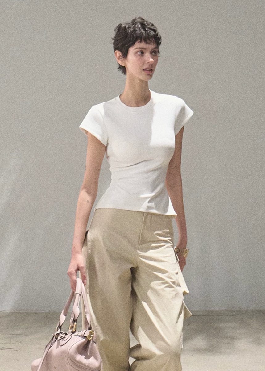Gap in the Wind Slim Cotton T-Shirt