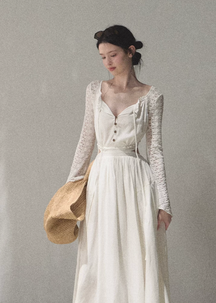 Thirteen Days in France Cut-Out Resort Dress
