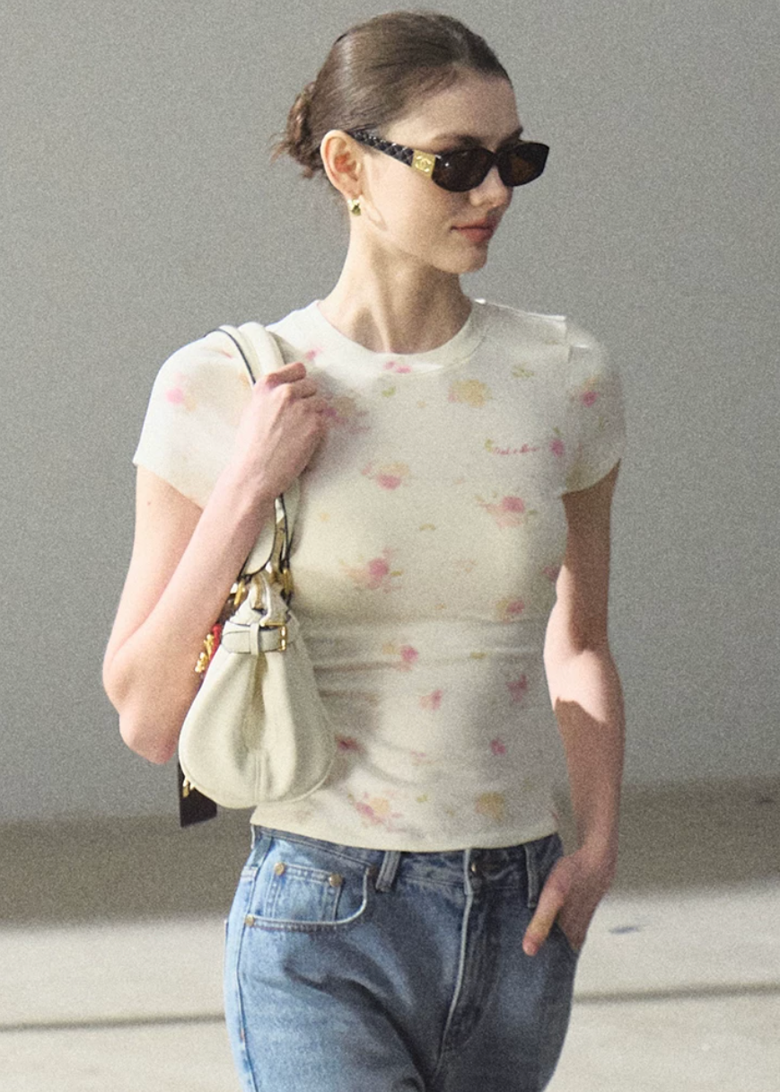 Earth Adventure Printed Slim T-Shirt
