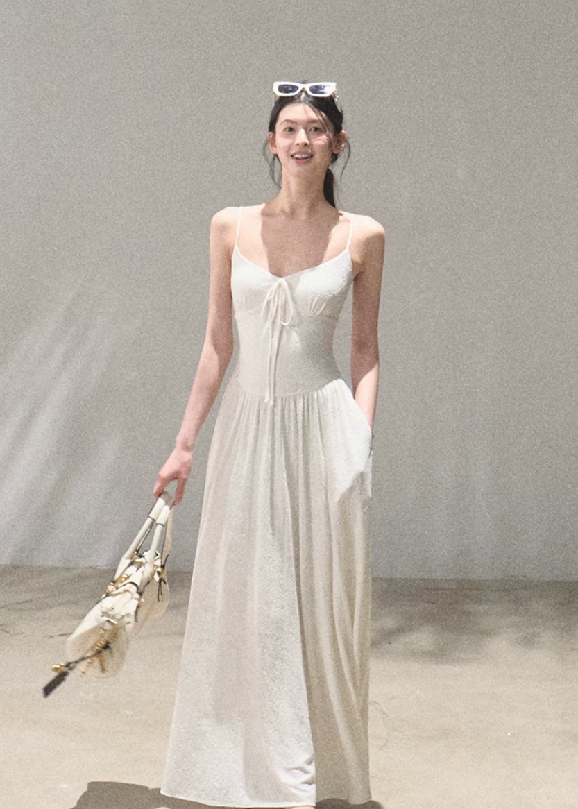 Passing Flower Shop Backless Dress