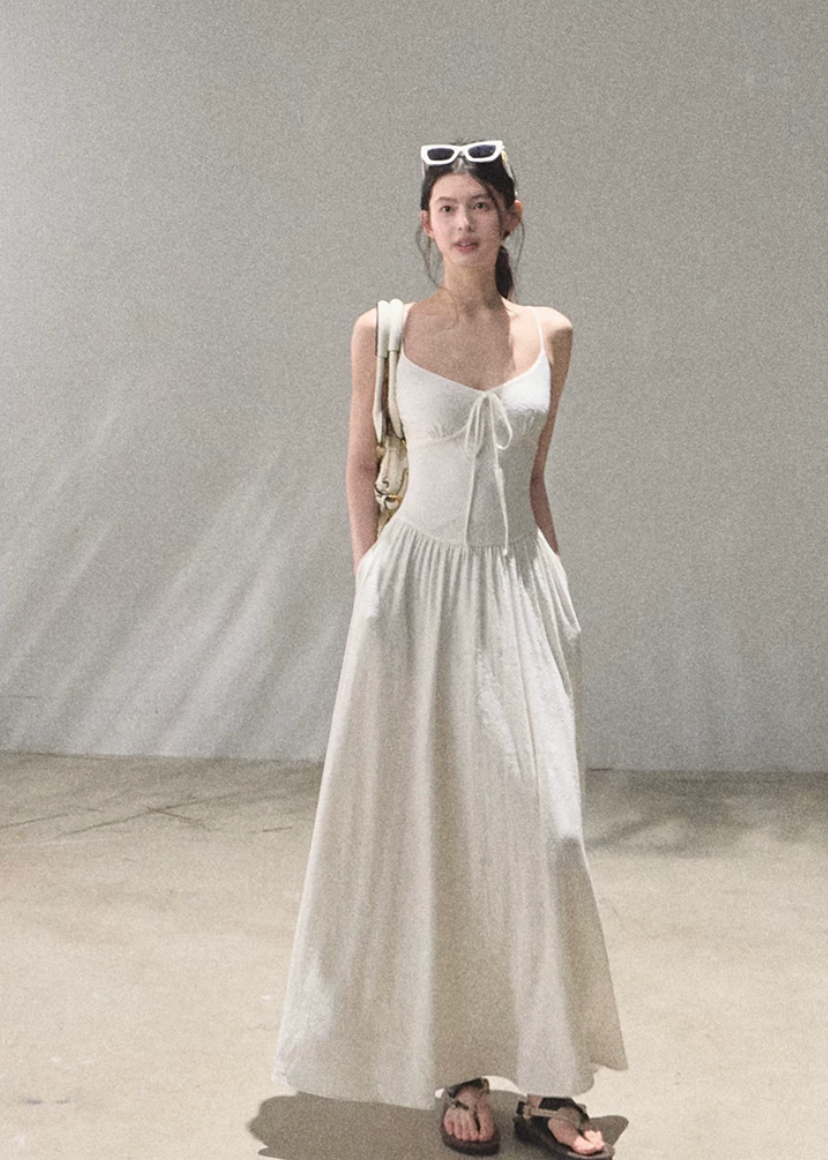 Passing Flower Shop Backless Dress