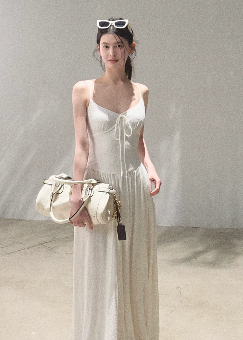 Passing Flower Shop Backless Dress