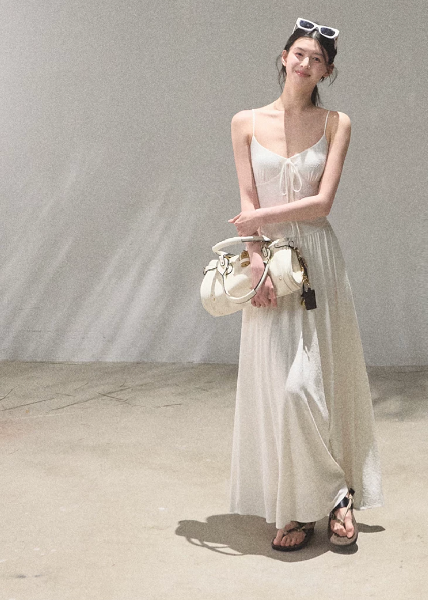 Passing Flower Shop Backless Dress