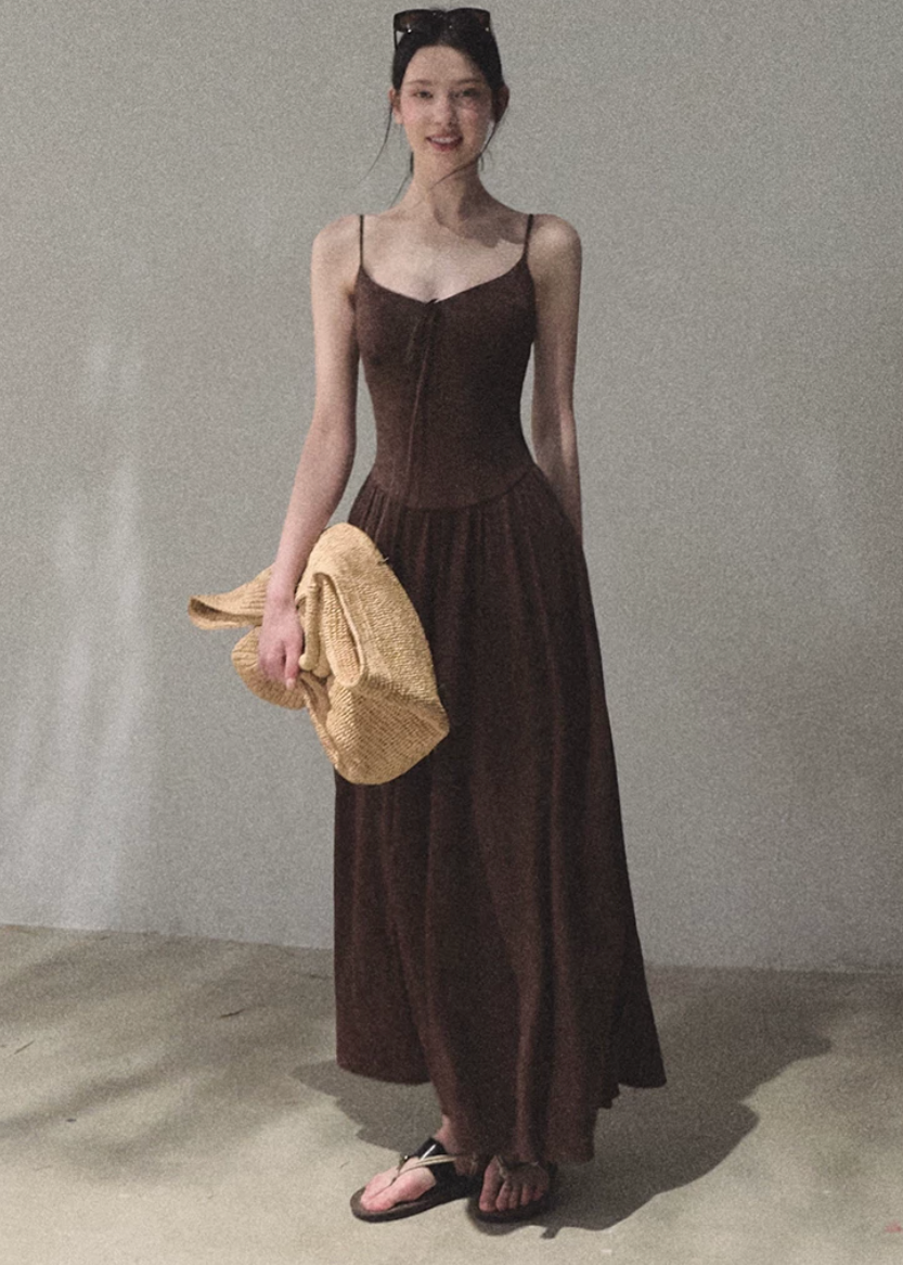 Passing Flower Shop Backless Dress