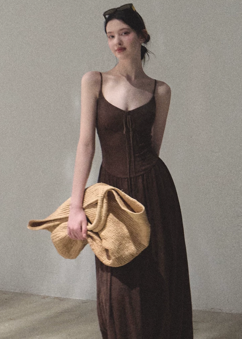 Passing Flower Shop Backless Dress