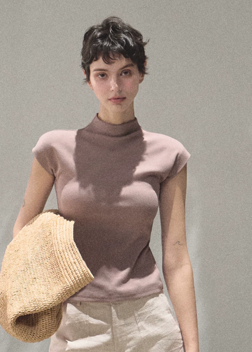 Go Into Nature Slim Lyocell T-Shirt