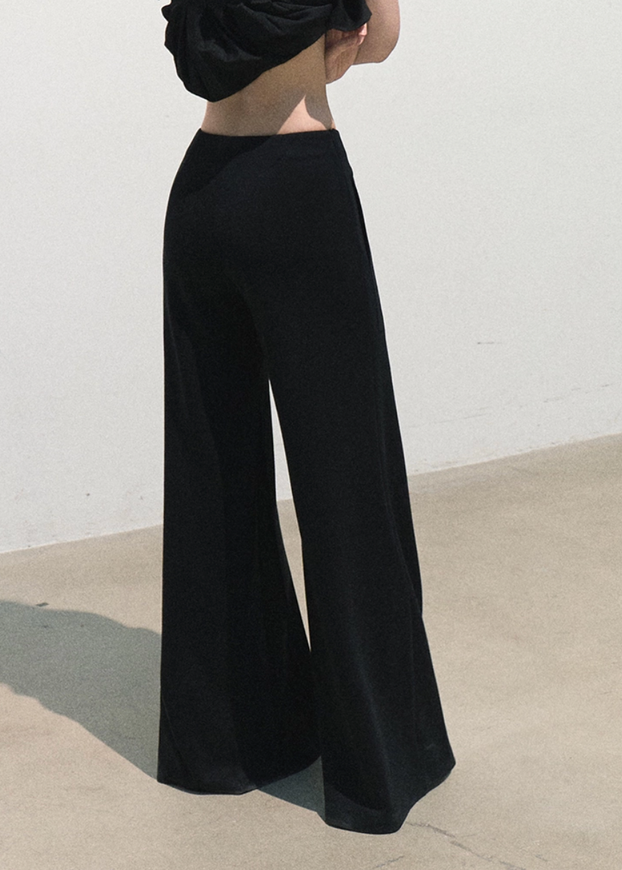 Carefree Traveler Modal Wide-Leg Pants