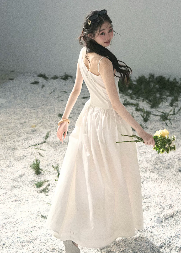 Moonlight Sonata Cotton Maxi Dress