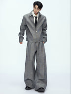 【25s Sep.】"Starlight" Hot-drilled Sequined Jacket/pants