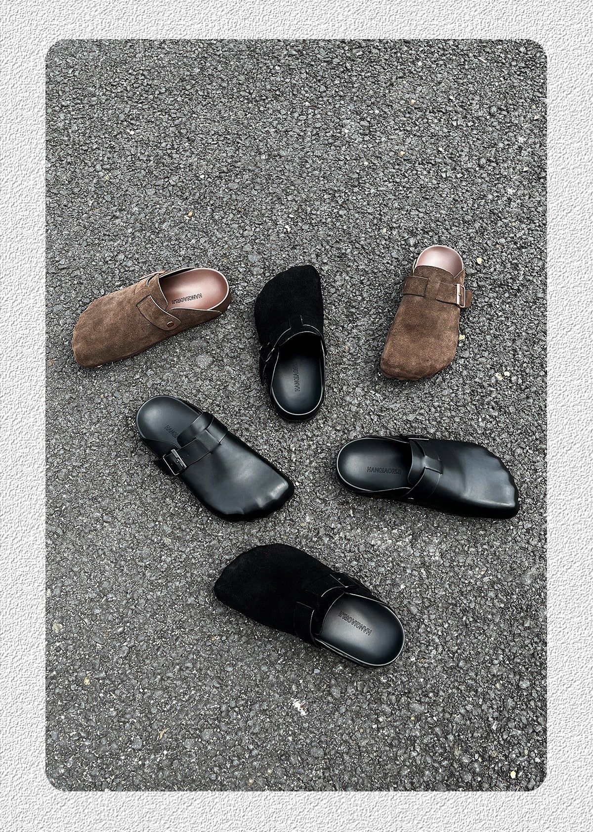 Thick-Soled Lazy Mules Slip-on Toe Slippers