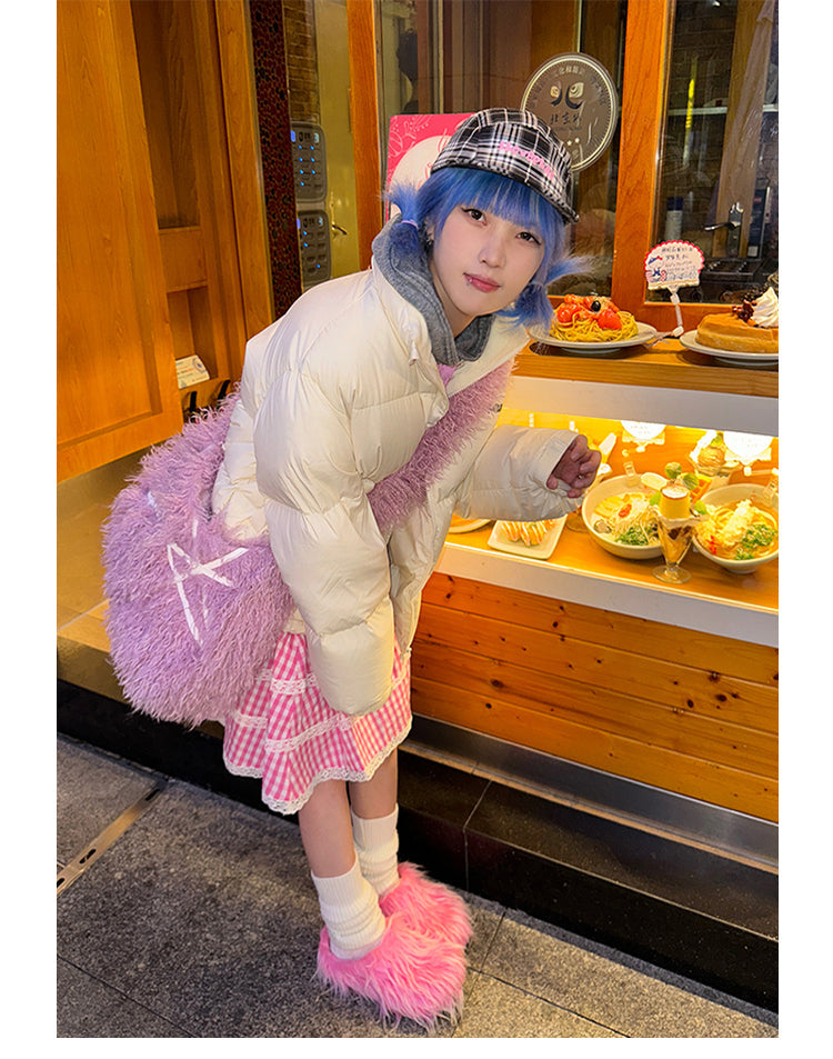 【New】Plush Tassel Colorful Slippers(Shoes)