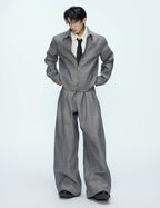 【25s Sep.】"Starlight" Hot-drilled Sequined Jacket/pants