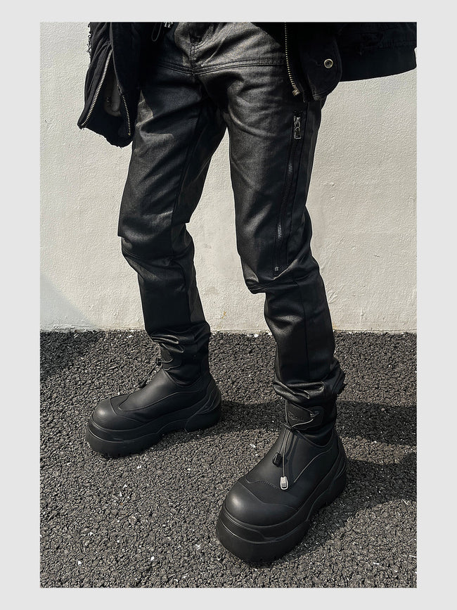 Vibe Style Outdoor Functional Thick Bottom Short Boots Main Image